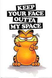 Poster Garfield Keep Your Face 61x91 5cm PP2402357 | Yourdecoration.at