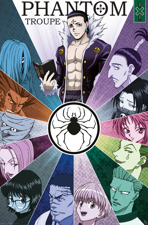 Poster Hunter X Hunter Spider Members 61x91 5cm GBYDCOA028 | Yourdecoration.at