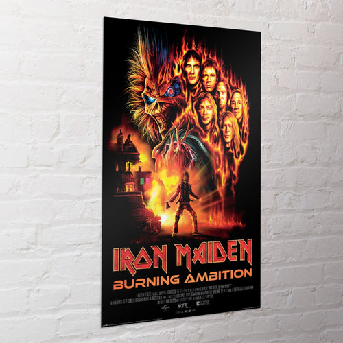 Poster Iron Maiden Burning Ambition 61x91 5cm PP2512952 Sfeer | Yourdecoration.at