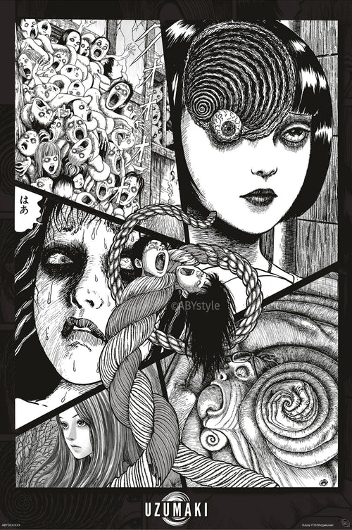 Poster Junji Ito Uzumaki 61x91 5cm GBYDCOA033 | Yourdecoration.at