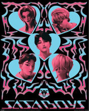 Poster K Pop Demon Hunters Saja Boys Hearts  40x50cm MPP2510744 | Yourdecoration.at