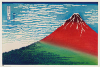Poster Katsushika Hokusais Fine Wind Clear Morning 91 5x61cm Grupo Erik GPE5806 | Yourdecoration.at