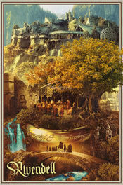 Poster Lord Of The Rings Rivendell 61x91 5cm GBYDCOA013 | Yourdecoration.at