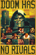 Poster Marvel Avengers Doomsday Doom Has No Rivals 61x91 5cm GPE6086 | Yourdecoration.at