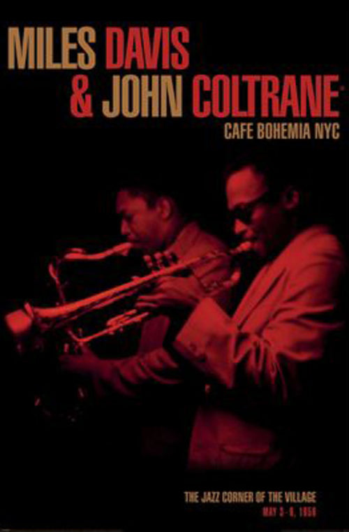 Poster Miles Davis And John Coltrane Cafe Bohemia 61x91 5cm PP2501153 | Yourdecoration.at