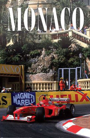 Poster Monaco Race 61x91 5cm PP2500856 | Yourdecoration.at