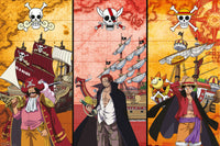 Poster One Piece Captains And Boats 91 5x61cm Abystyle GBYDCO490 | Yourdecoration.at