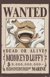 Poster One Piece Wanted Luffy 61x91 5cm PP2501058 | Yourdecoration.at