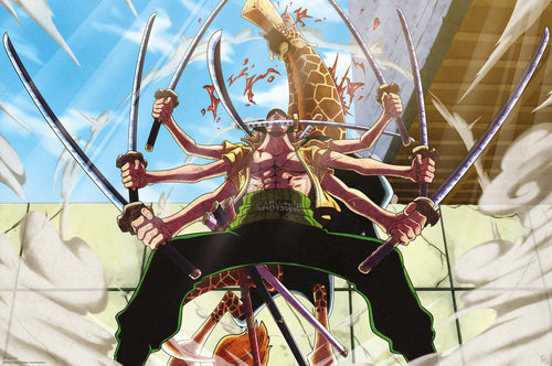Poster One Piece Zoro Vs Kaku 91 5x61cm GBYDCOA035 | Yourdecoration.at