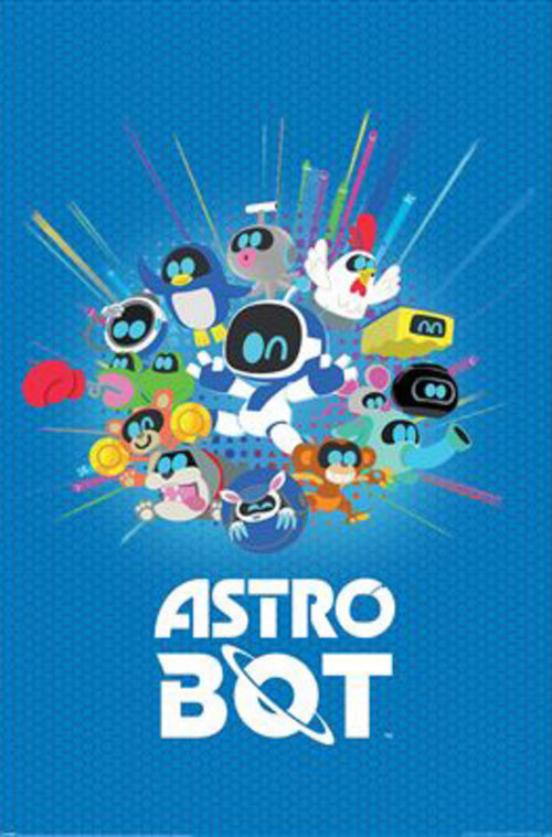 Poster Playstation Astro Bot Friends 61x91 5cm PP2510001 | Yourdecoration.at