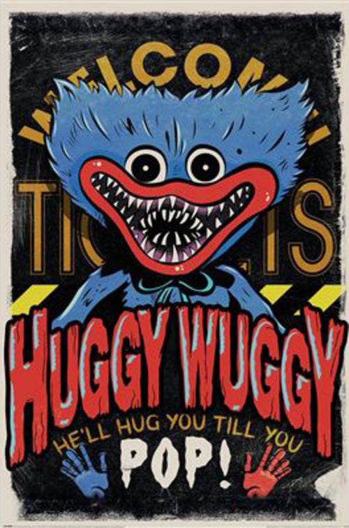 Poster Poppy Playtime Huggy Wuggy 61x91 5cm PP2512237 | Yourdecoration.at