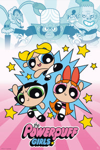 Poster Powerpuff Girls Vs Villains 61x91 5cm GBYDCO564 | Yourdecoration.at