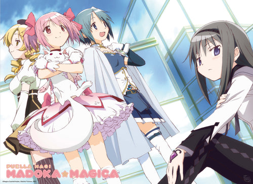Poster Puella Magi Madoka Magica Madoka And Group 52x38cm Abystyle GBYDCO275 | Yourdecoration.at