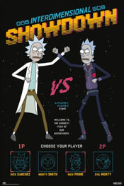 Poster Rick And Morty Interdimensional Showdown 61x91 5cm Grupo Erik GPE5801 | Yourdecoration.at