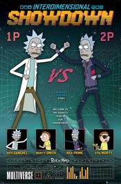 Poster Rick And Morty Showdown 61x91 5cm PP35425 | Yourdecoration.at