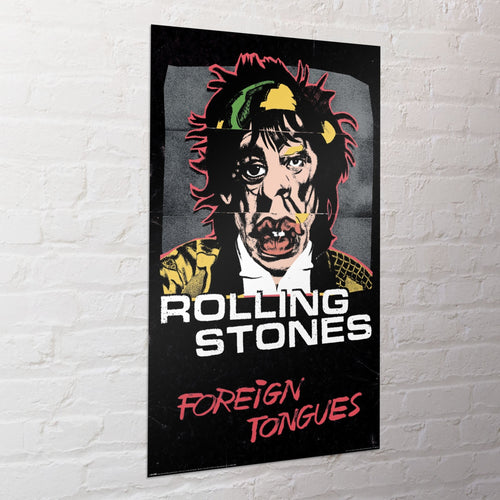 Poster Rolling Stones Foreign Tongues Album 61x91 5cm PP2513359 Sfeer | Yourdecoration.at
