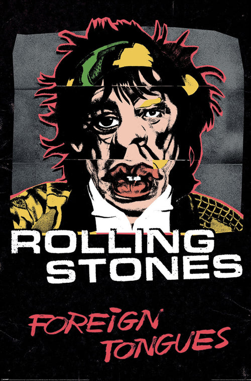 Poster Rolling Stones Foreign Tongues Album 61x91 5cm PP2513359 | Yourdecoration.at