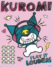 Poster Sanrio Kurom Louder 40x50cm MPP2501443 | Yourdecoration.at