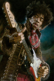 Poster Sebastian Kruger Jimi Hendrix 61x91 5cm GPE6066 | Yourdecoration.at