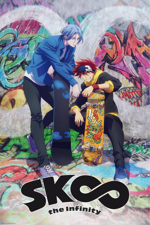 Poster Sk8 The Infinity Reki And Langa 61x91 5cm Abystyle GBYDCO276 | Yourdecoration.at