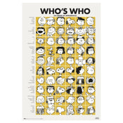 Poster Snoopy Who Is Who 61x91 5cm GPE5971 | Yourdecoration.at