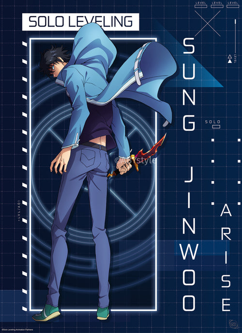Poster Solo Leveling Jinwoo Arise 61x91 5cm GBYDCOA025 | Yourdecoration.at