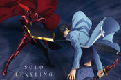 Poster Solo Leveling Jinwoo Vs Igris 91 5x61cm GBYDCOA011 | Yourdecoration.at