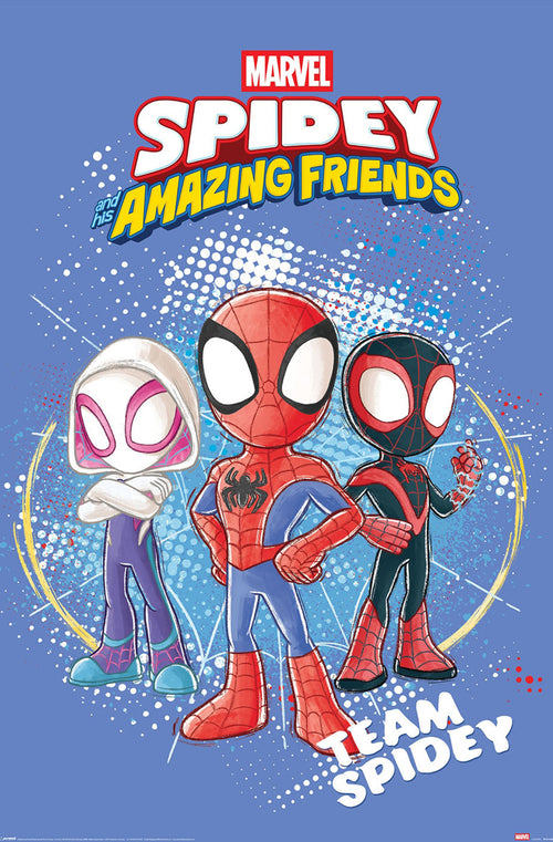 Poster Spidey And His Amazing Friends Team Up 61x91 5cm PP2513295 | Yourdecoration.at