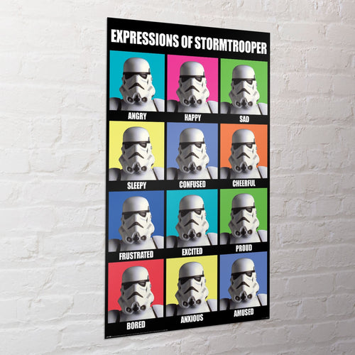 Poster Star Wars Expression Of Stormtrooper 61x91 5cm PP2513189 Sfeer | Yourdecoration.at