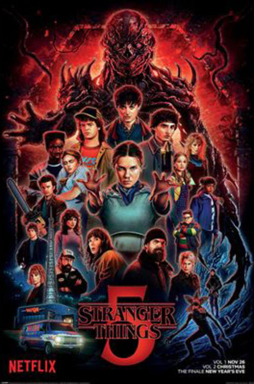 Poster Stranger Things 5 One Sheet 61x91 5cm PP2511182 | Yourdecoration.at