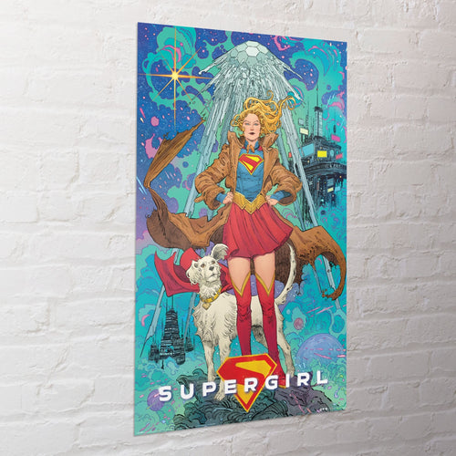 Poster Supergirl Movie Comic 61x91 5cm PP2512027 Sfeer | Yourdecoration.at