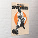 Poster Teddy Swims 61x91 5cm PP2501024 Sfeer | Yourdecoration.at