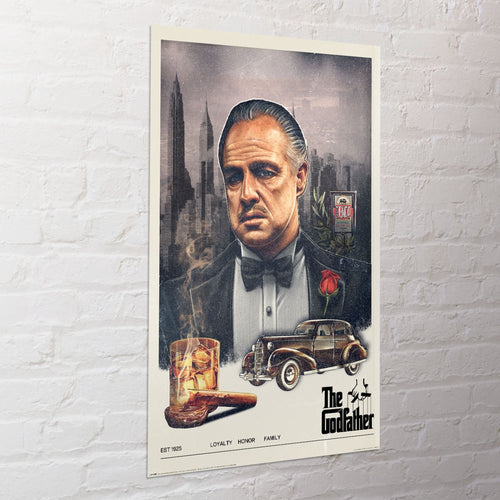 Poster The Godfather Loyalty Honour Family 61x91 5cm PP2512767 Sfeer | Yourdecoration.at