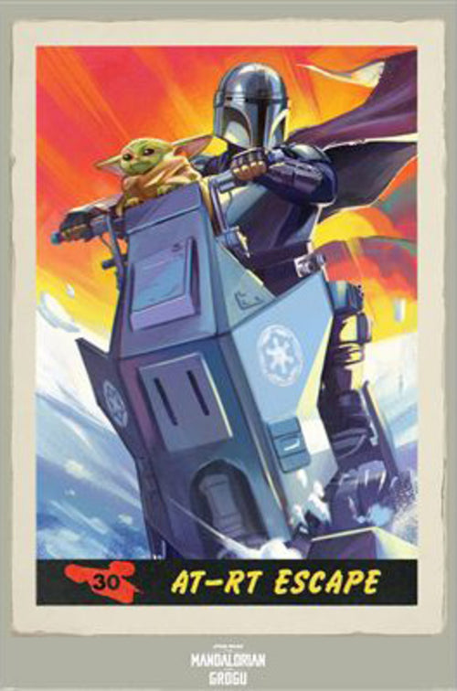 Poster The Mandalorian And Grogu At Rt Escape 61x91 5cm PP2512117 | Yourdecoration.at