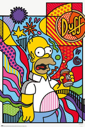 Poster The Simpsons Donut Worry 61x91 5cm GPE6043 | Yourdecoration.at
