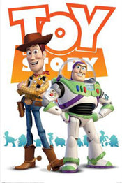 Poster Toy Story Woody N Buzz 61x91 5cm PP2511072 | Yourdecoration.at