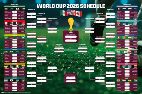 Poster World Cup 2026 91 5x61cm GPE6068 | Yourdecoration.at