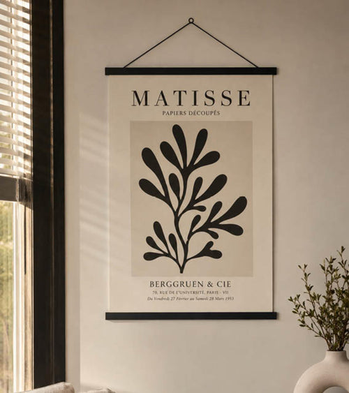 Posterhaenger Schwarz An der Wand | Yourdecoration.at