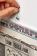 Posterhänger Transparent 100cm mit aufhangauge | Yourdecoration.at