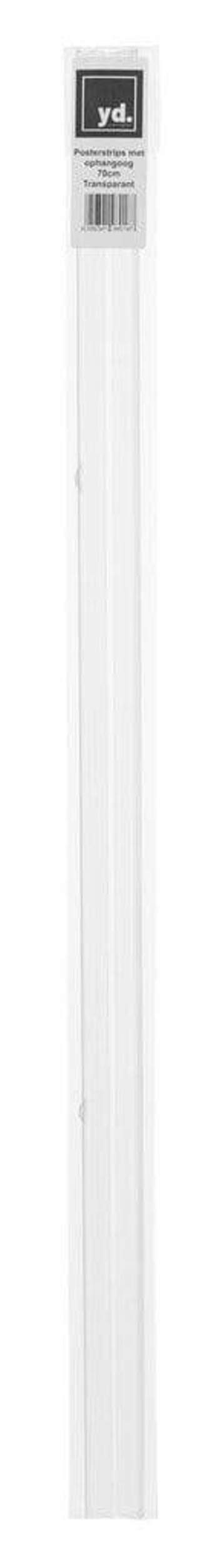 Posterhänger Transparent 70cm mit aufhangauge | Yourdecoration.at