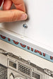 Posterhänger Weiss 40cm mit aufhangauge | Yourdecoration.at