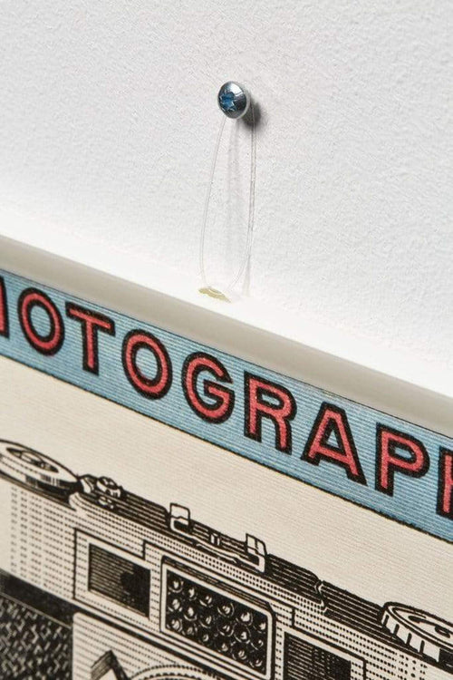 Posterhänger Weiss 75cm mit aufhangauge | Yourdecoration.at