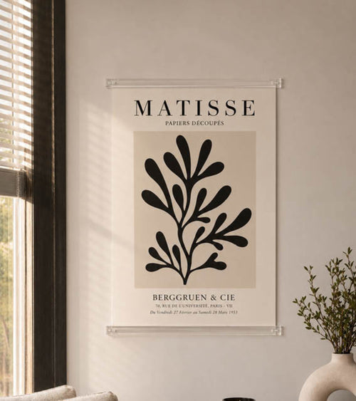 Posterhanger Transparent Aufhängeloch Atmosphäre | Yourdecoration.at