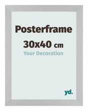 Posterrahmen 30x40cm Silber MDF Parma Messe | Yourdecoration.at