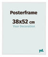 Posterrahmen 38x52cm Weiss Hochglanz Kunststoff Paris Messe | Yourdecoration.at