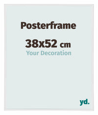 Posterrahmen 38x52cm Weiss Hochglanz Kunststoff Paris Messe | Yourdecoration.at