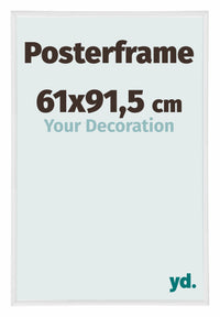 Posterrahmen 61x91,5cm Weiss Hochglanz Kunststoff Paris Messe | Yourdecoration.at