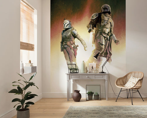 Star Wars The Mandalorian Flight Innere Fototapete DX4 177 | Yourdecoration.at