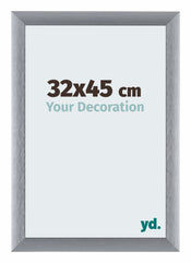 Tucson Aluminium Bilderrahmen 32x45cm Silber Geburstet Vorne Messe | Yourdecoration.at