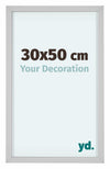 Virginia Aluminium Bilderrahmen 30x50cm Weiss Vorne Messe | Yourdecoration.at